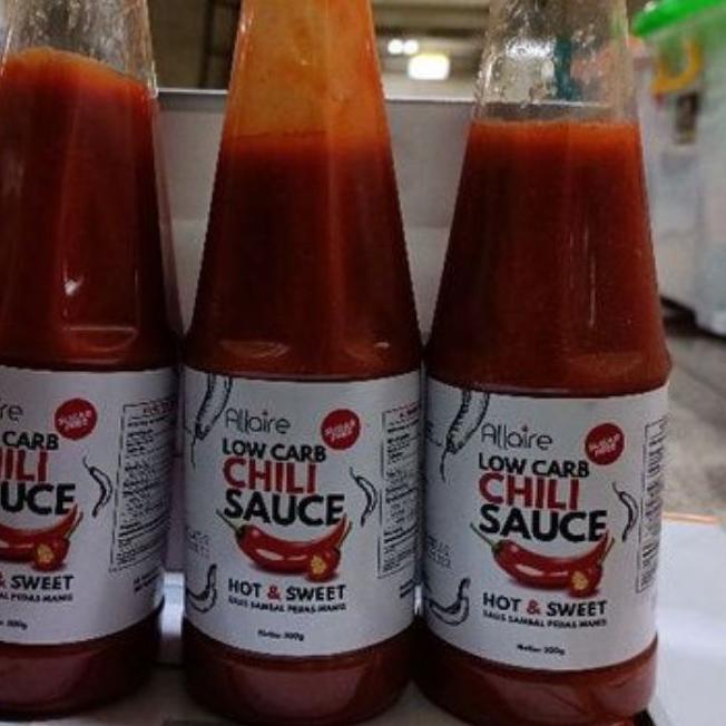

limited STOCK!Keto Chili Sauce Hot & Sweet 300gr Sugar Free|RA3
