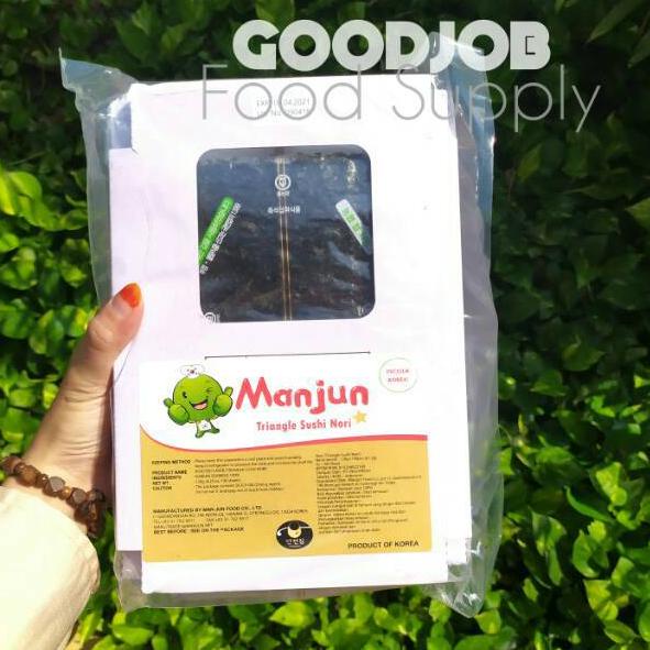 

Pesan sekarang--MANJUN Onigiri Wrapper 100 Lembar Halal │ Lembar Rumput Laut Import untuk Nasi Kepal Onigirii...
