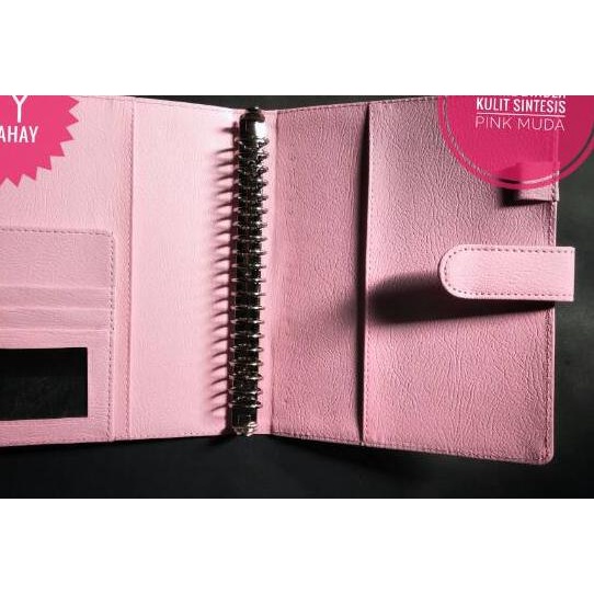 

SALE✅BINDER POLOS PINK SOFT 26 RING (B5)|SQ8