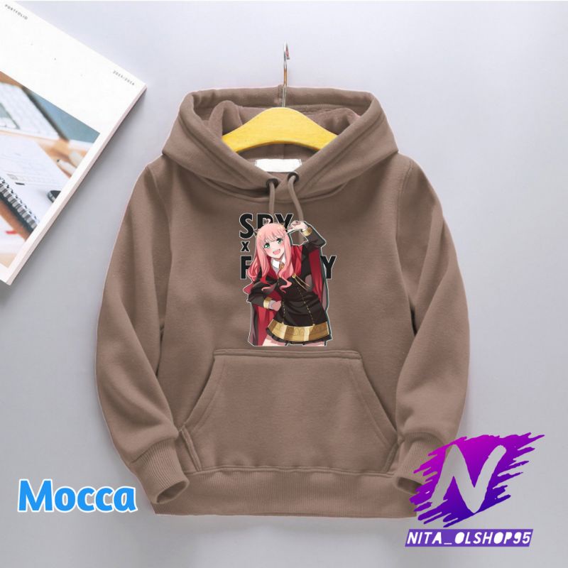 hoodie anya sweater hoodie anak anime spy x family anya forger