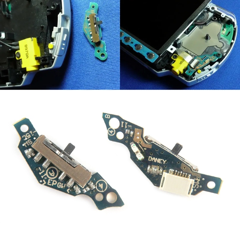 Btsg Papan Sirkuit PCB Power On Off Tombol Saklar Bagian Perbaikan Pengganti Untuk PSP2000