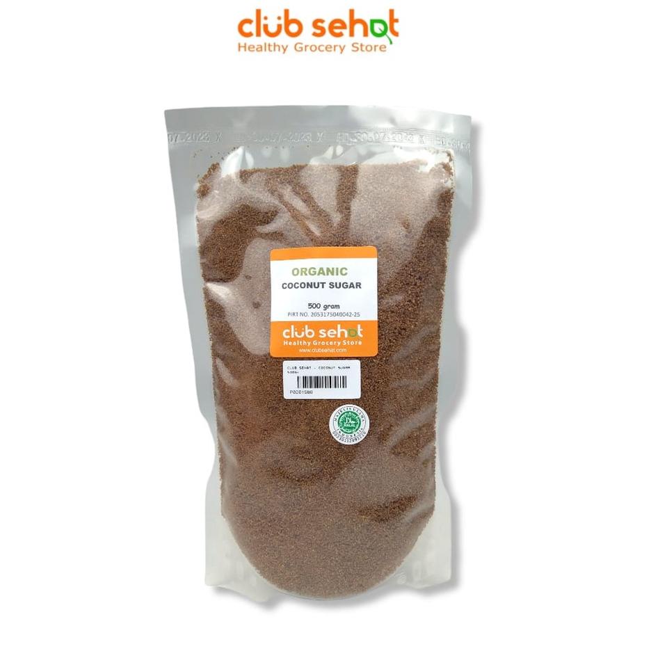 

10.10 BIG SALE FASION CLUB SEHAT - Organic COCONUT SUGAR (Gula Kelapa Organik) 500GR buruan