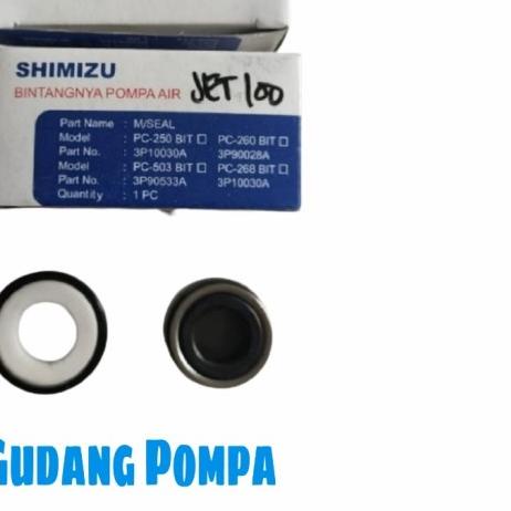 Mechanical Seal Pompa Air Shimizu Semi jet 100 & Jet 108 BIT Original