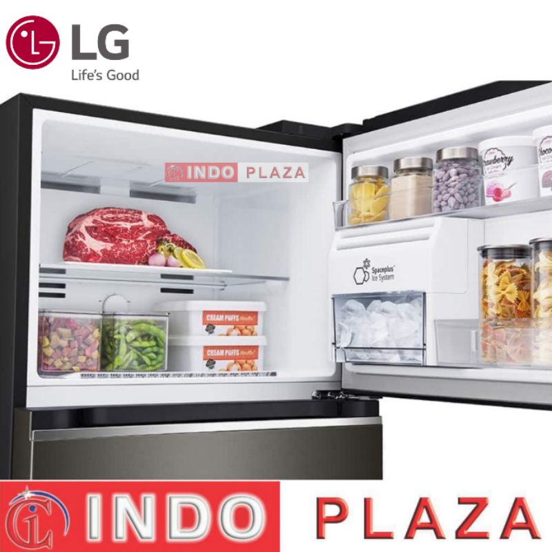 KULKAS LG 2 PINTU INVERTER GNF-372PXAK / 392PXAK DISPENSER AIR + WIFI Smart ThinQ