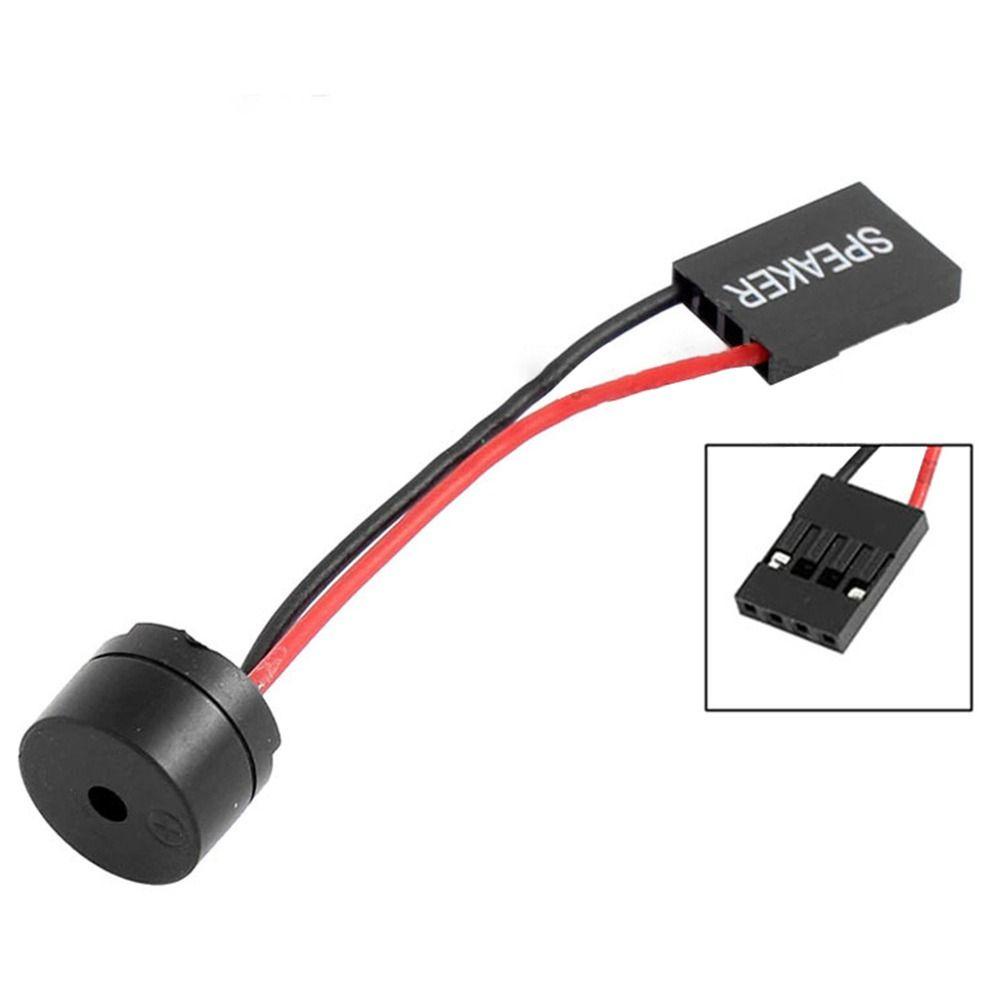 Populer 10PCS Mini Plug Speaker BIOS Komputer Motherboard Main Board Speaker Untuk PC Interanal Board Beep Alarm