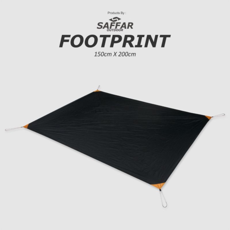 footprint ultralight alas tenda camping nylon 20d atau flysheet