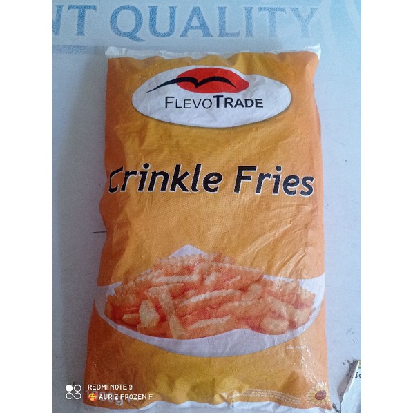 

Kentang Flevo Crincle 1 kg