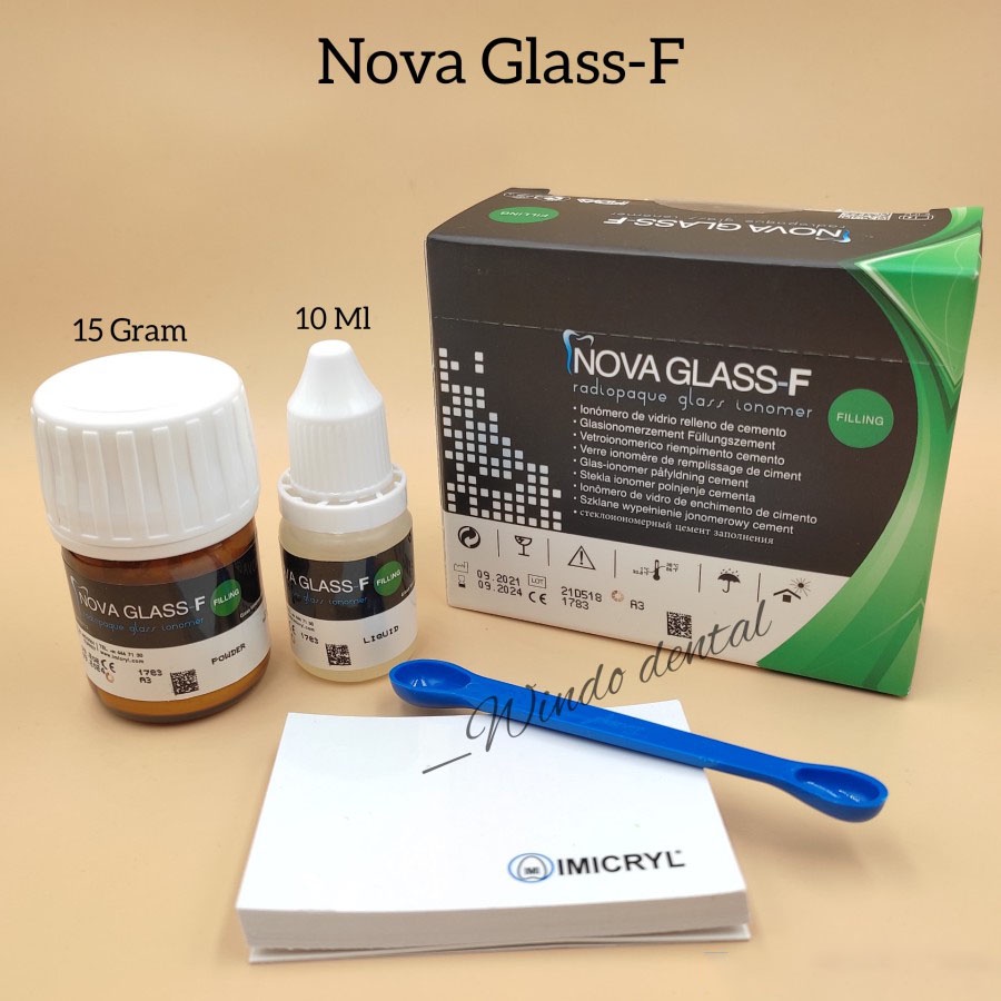 Jual GLASS IONOMER FILLING CEMENT GIC Serupa FUJI TYPE 9 / NOVA GLASSF / REGISTRASI AKL