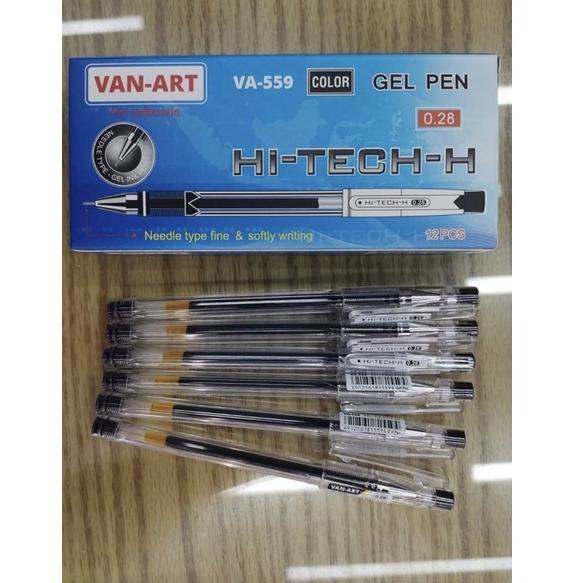 

ㆅ (Harga 12 pc) Bolpen Hi tech HITAM V-559 (1 kotak isi 12pcs) / gel pen 0.28 HOT SALES 3889 ღ