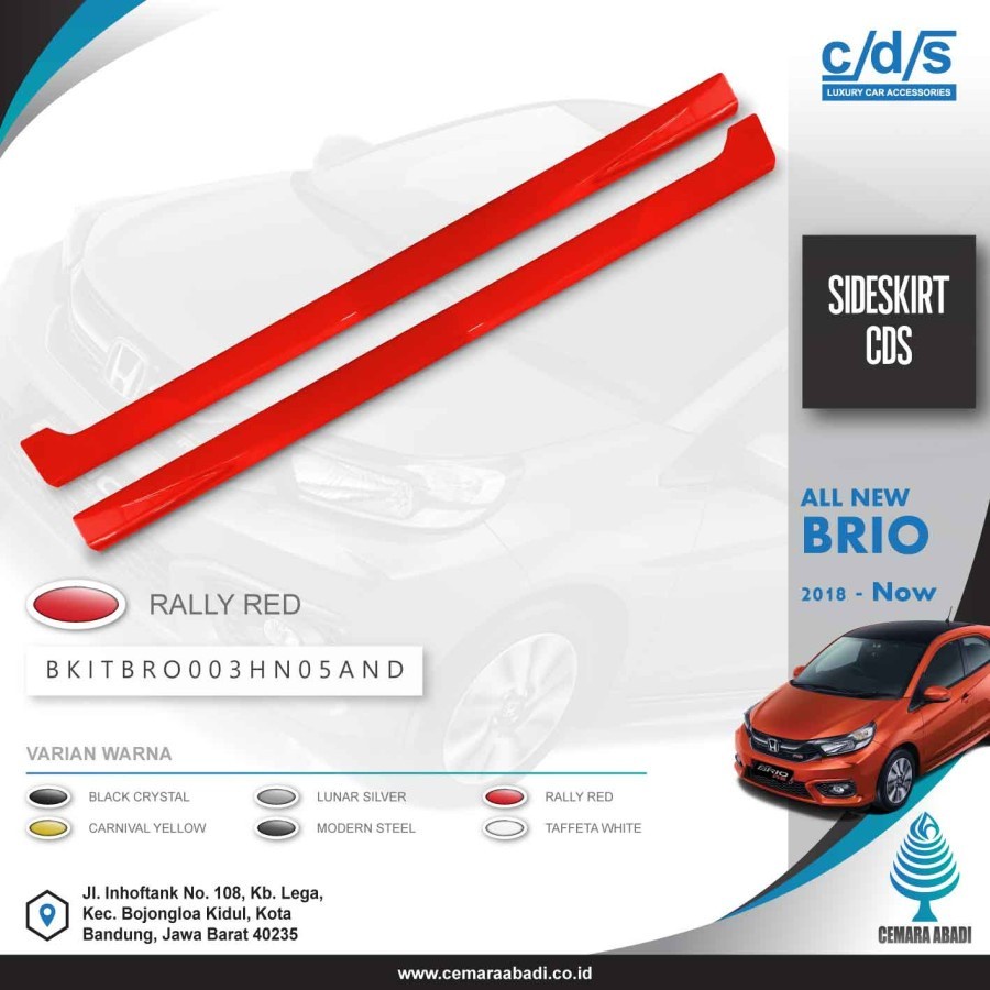 PAKET UPGRADE BODYKIT ALL NEW BRIO URBANITE