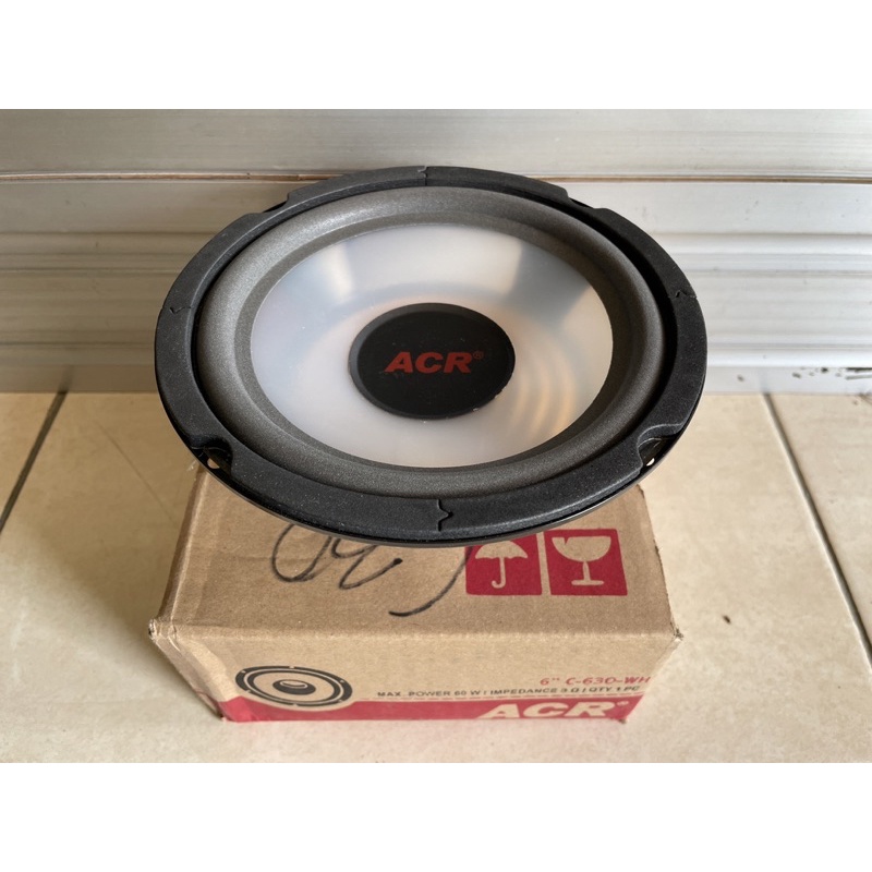 Speaker 6” 6 inch ACR 630 Woofer 60watt SOUND MINIATUR