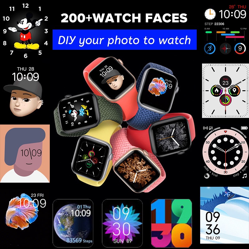 Smartwatch T500 Plus + Pro | Custom Watch Face | Bluetooth Call | Sport And Health Monitor AH055 - XOBOX