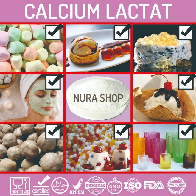 

[COD] Calcium Lactate-Kalsium Laktat Food Grade [COD]