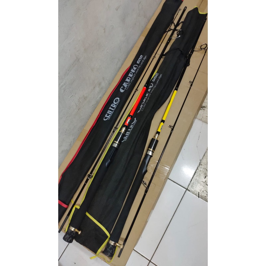 Joran Centro Carpio 562 6-15LB, 602 8-17LB | Solid Carbon