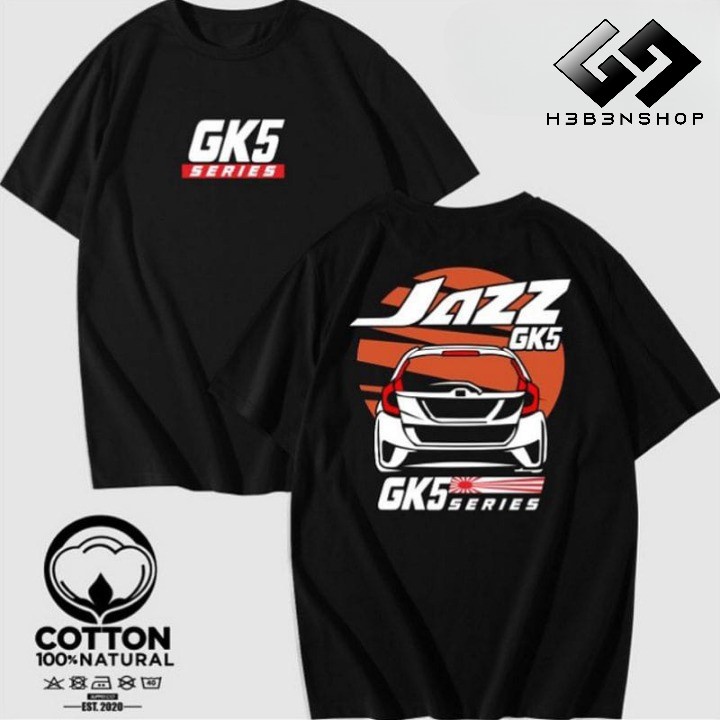 Kaos Baju Otomotif Honda Jazz GK5 Series Heben Rebel