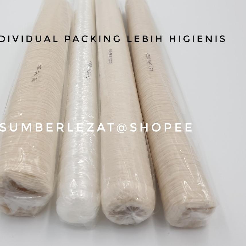

TERLARIS 15 mm - Kulit Selongsong Casing Sosis Selulosa Cellulose panjang 16.8 meter !!!