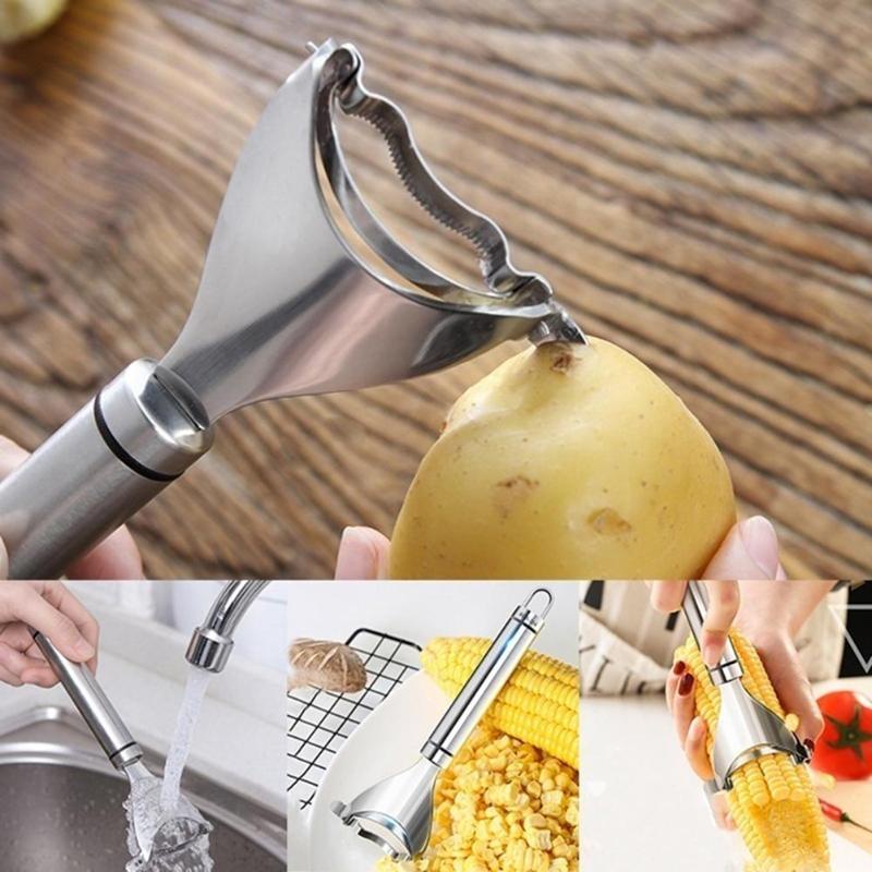 Alat Pengupas Jagung/Arutan Jagung Stainless Corn Stripper Serutan Jagung Perontok Jagung