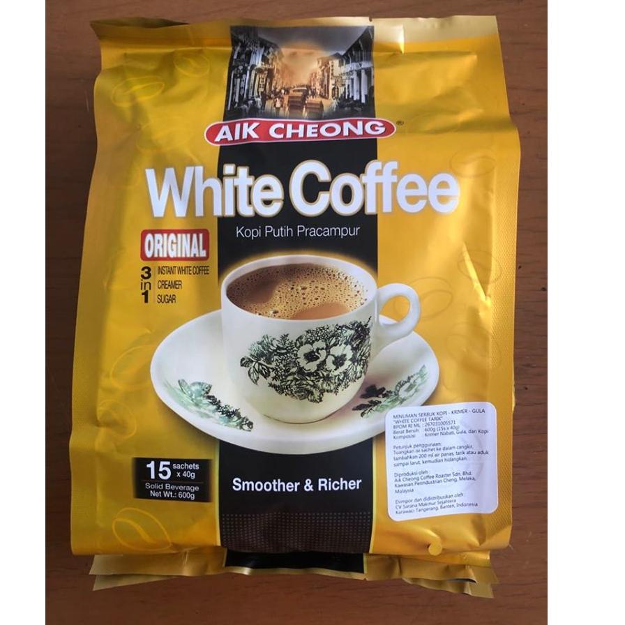 

✨STAR✨ Aik Cheong White Coffee/ Instant White Coffee / coffee 3in1 600g 15s !