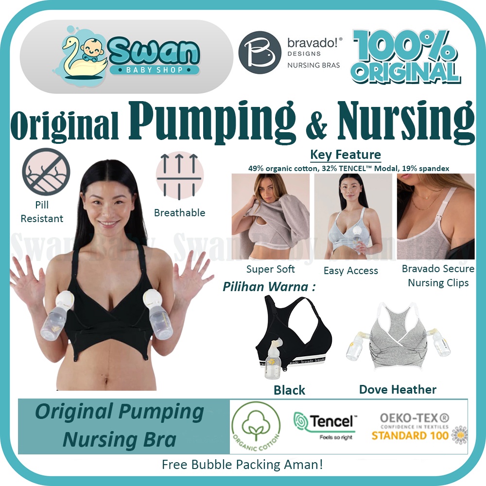 Bravado Designs Original Pumping And Nursing Bra / Bra Menyusui