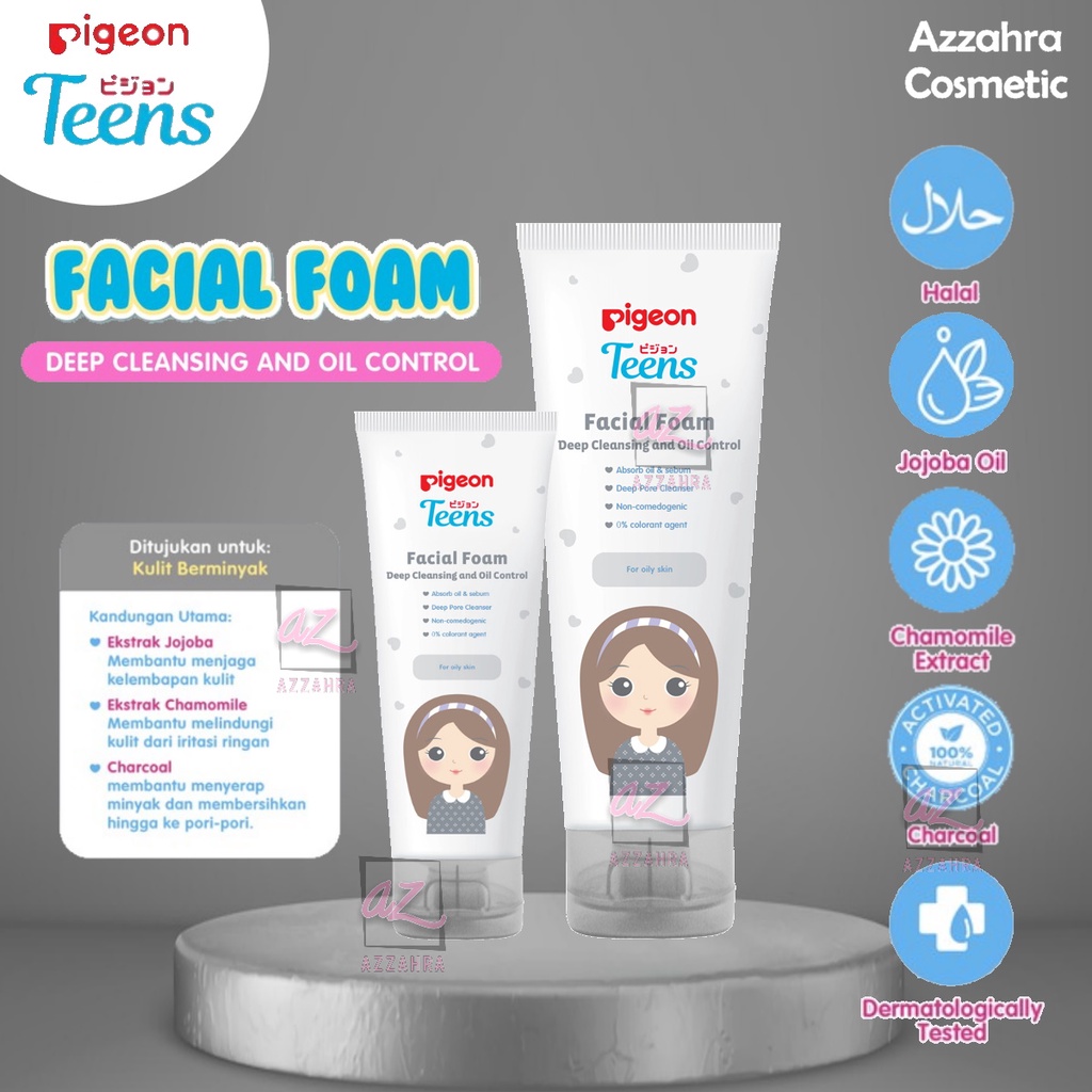 Pigeon Teens Facial Foam Deep Cleansing &amp; Oil Control 40ml/100ml