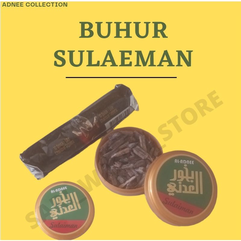 Buhur Bukhur Sulaeman Sulaiman Al Adnee size 35 Gram