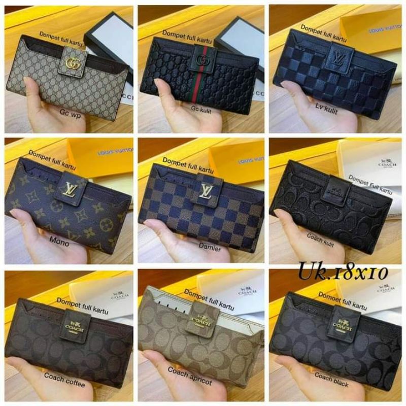 Dompet Panjang Full Kartu Premium Free Box