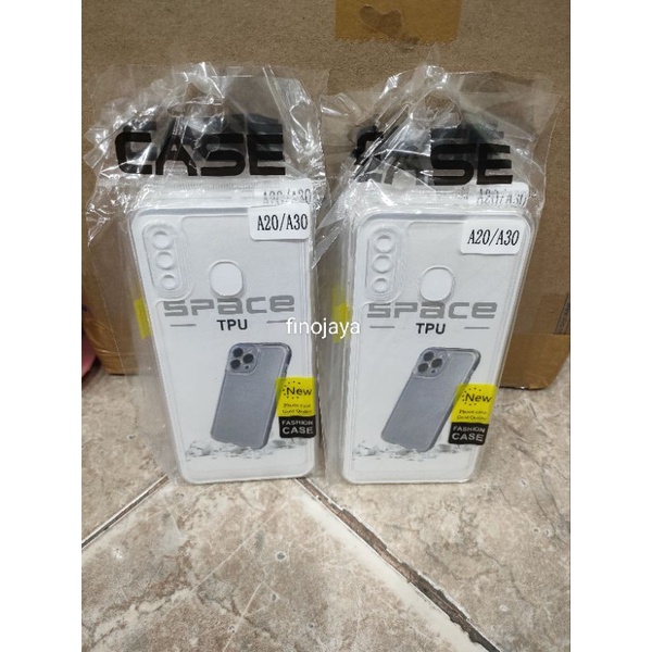 Softcase Samsung A20 A30 Silikon Casing Selicon Case Bening Transparan Terasfaran Pelindung Pro Camera