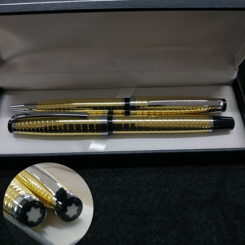 

Pulpen mewah montblanc,1box isi 2pcs