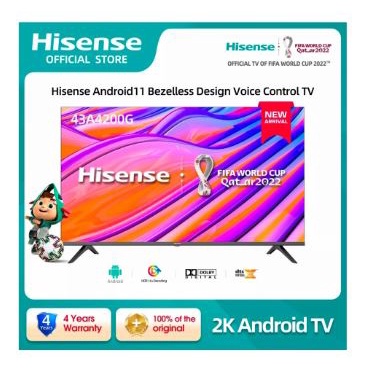 HISENSE 43A4200 LED TV 43 INCH SMART TV HISENSE 43A4200G