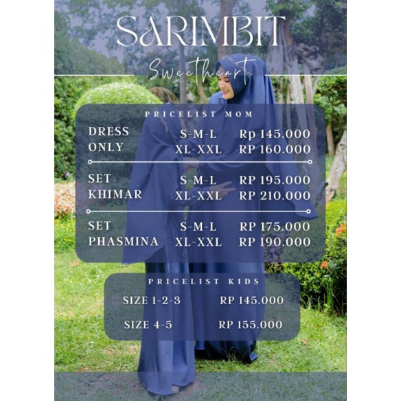Sarimbit sweet heart by ANB fashion 2023