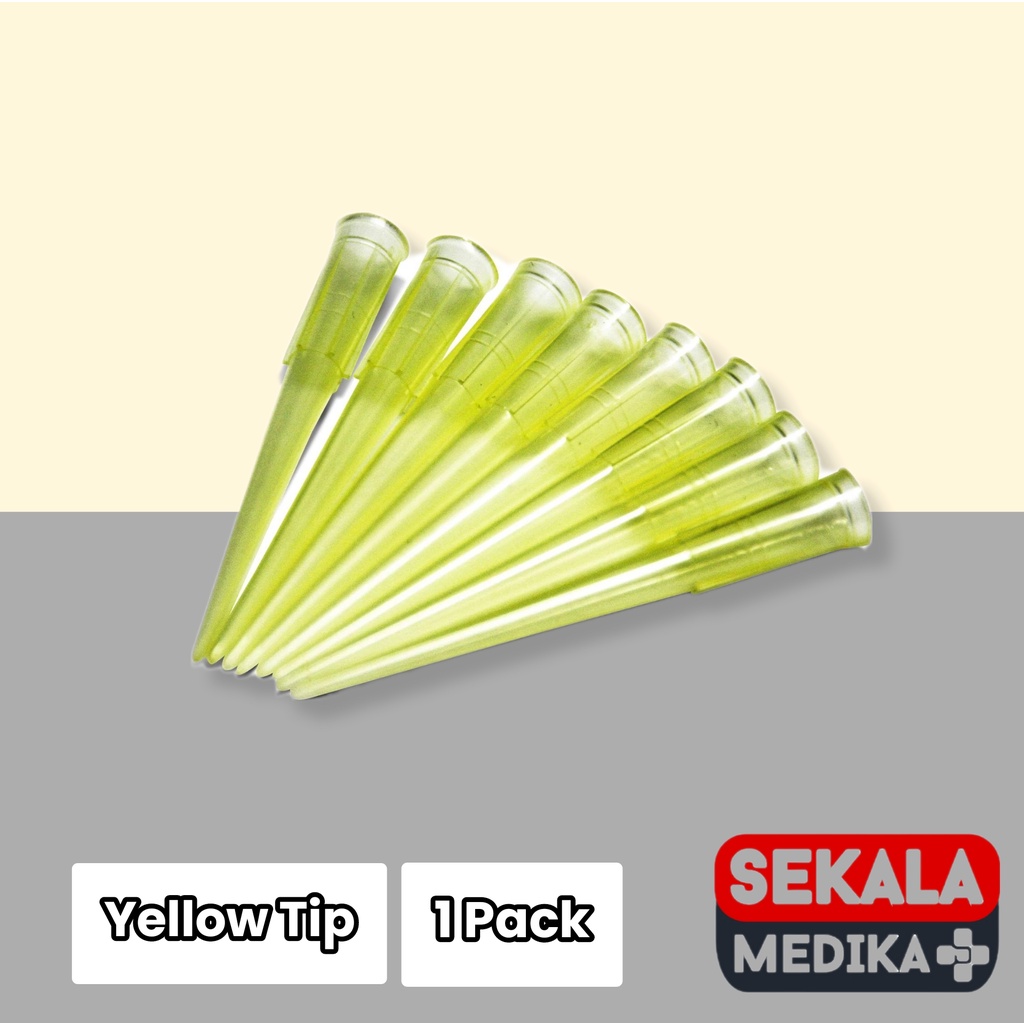 Jual Yellow Tips Micropipet Tips Kuning OneLab | Shopee Indonesia
