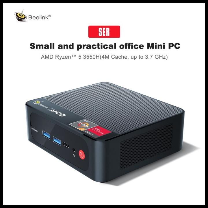 Mini Pc Beelink Ser3 Amd Ryzen5 3550H 8/256Gb Ssd Nvme Windows 11 Pro