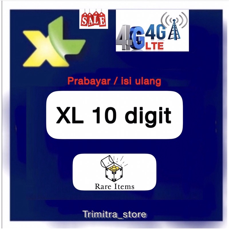 Nomor cantik XL 10digit Axis reguler kartu perdana Prabayar 4g lte