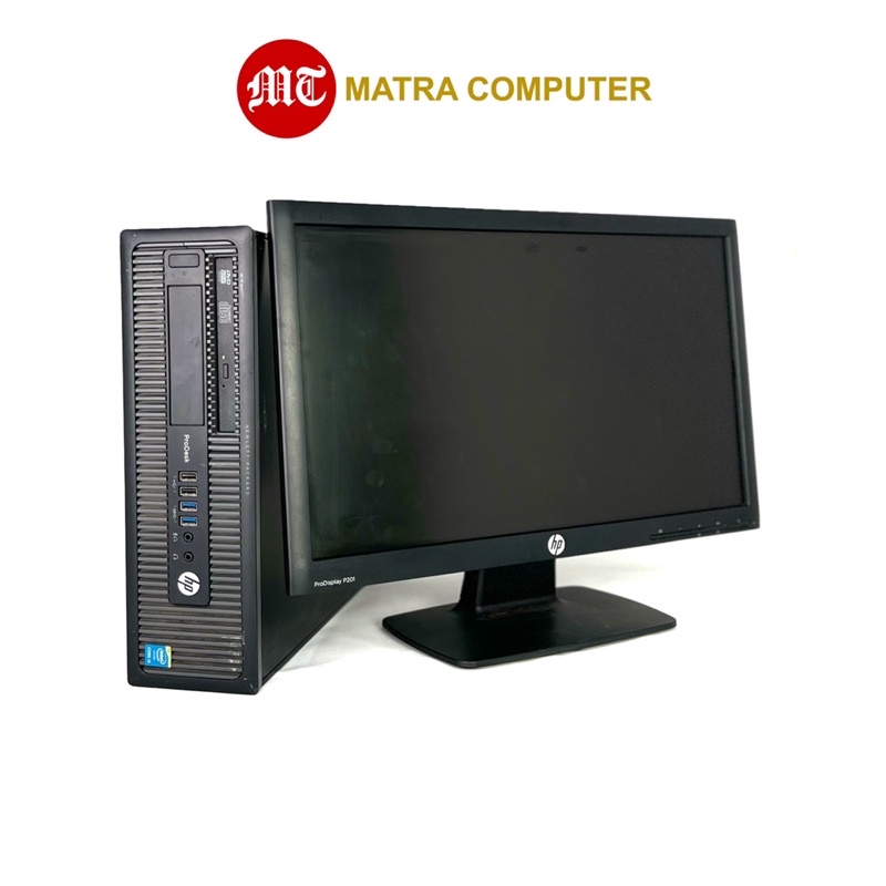 Palet Komputer PC HP core i5 intel generasi 4 LCD 19 ProDesk 600 G1 SFF siap pakai-1