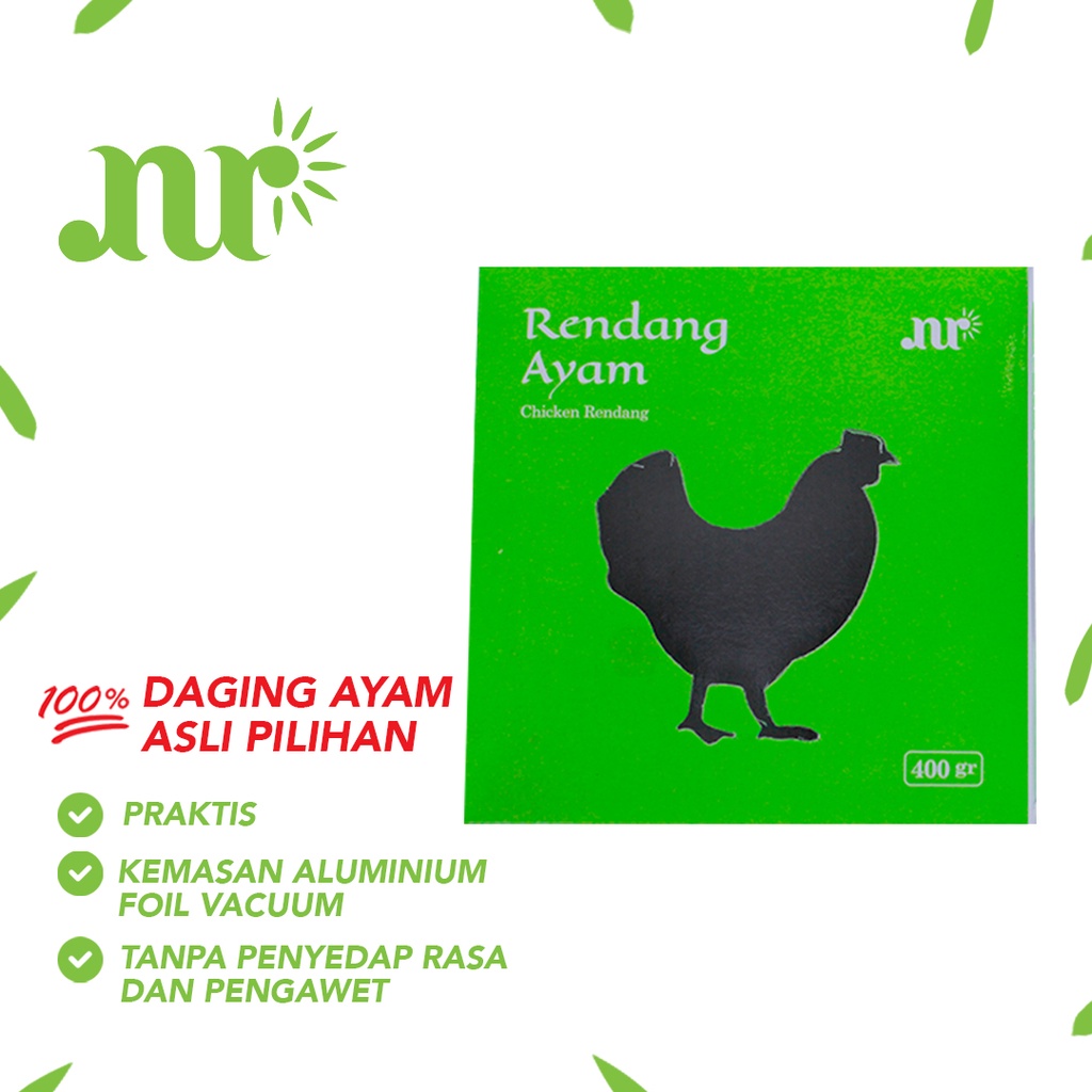 

RENDANG AYAM KAMPUNG 400 Gram