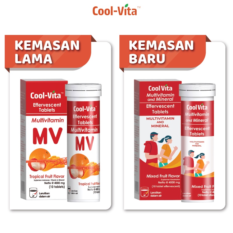 【PRE ORDER】CoolVita MultiVitamin Chewable (Kunyah) Suplemen Makanan Rasa Orange isi 30 Tablets-2