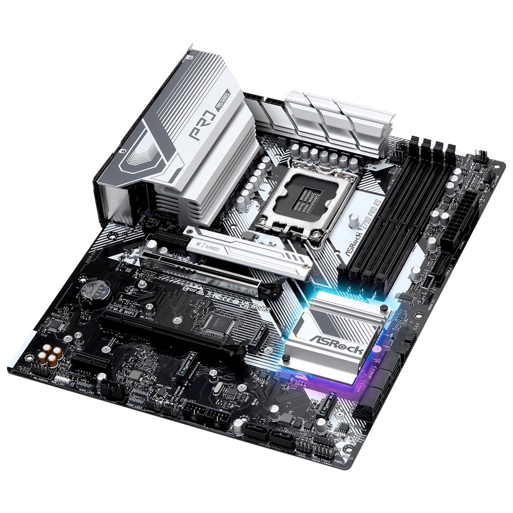 Asrock Z790 PRO RS Intel LGA1700 Z790 DDR5 Motherboard Raptor Lake