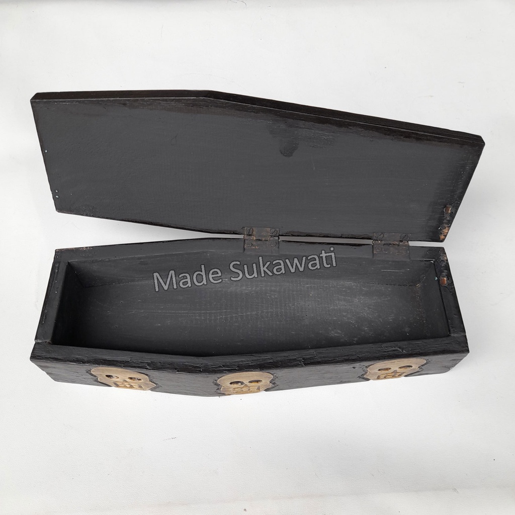 Kotak kayu Motif tengkorak berbagai bentuk kerajinan handmade bali