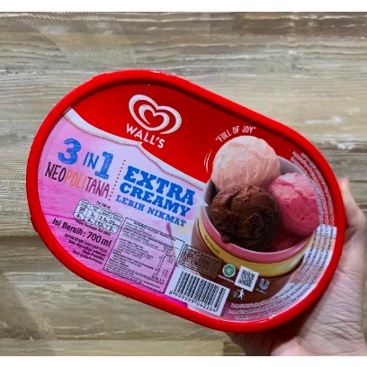 

Ice Cream Walls 3 in 1 Neopolitana 700 ml