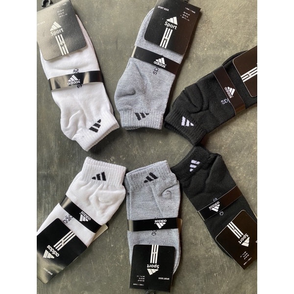 Kaos Kaki Adidas Sport PE Angkle Socks Mata Kaki