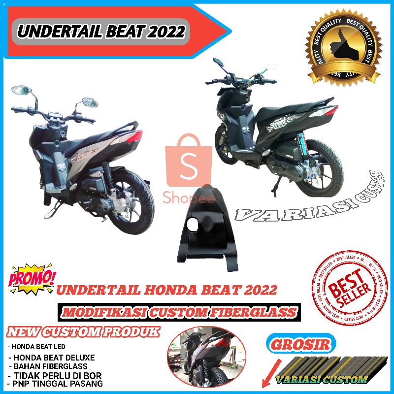 Undertail all Beat Led street 2020 2021 2022 2023 new deluxe custom spakbor belakang