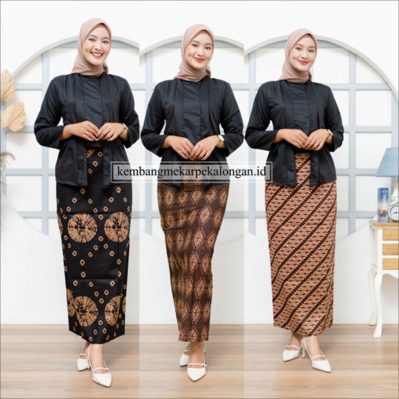 SETELAN KEBAYA ROK SPAND BATIK