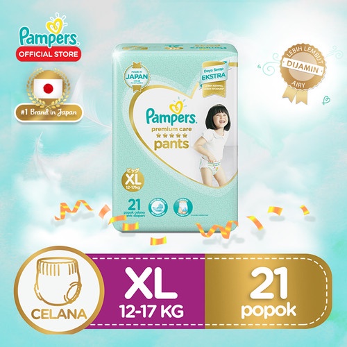 Pampers popok premium care ukuran NB /M /L /XL /XXL