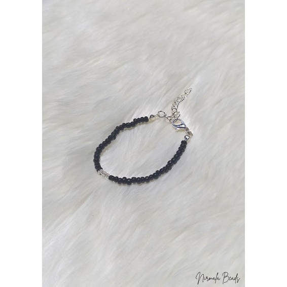 Gelang Hitam / Gelang Hitam Simple/ Gelang Hitam Aesthetic/ Gelang Hitam Couple