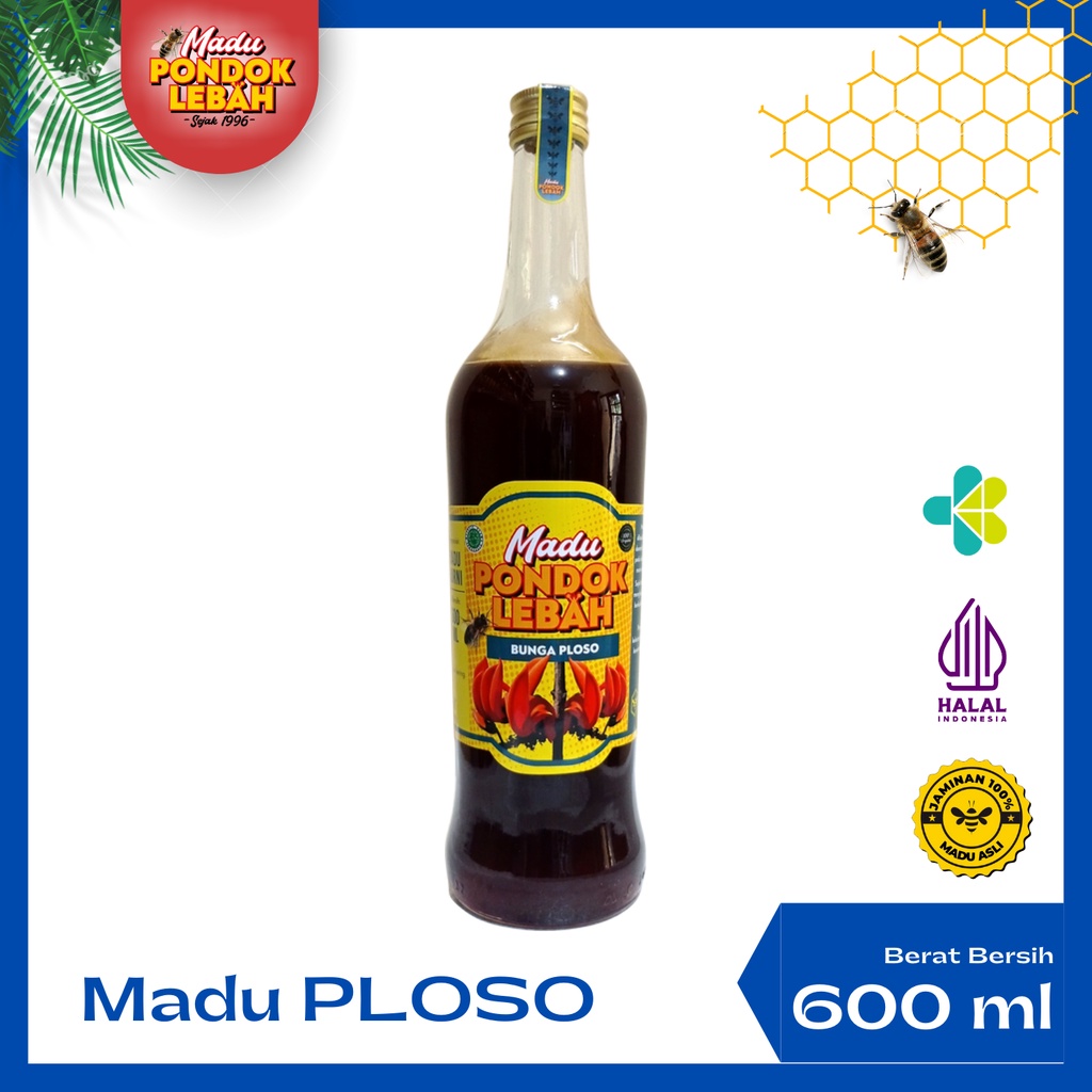 

Pondok Lebah - Madu Murni Ploso Premium Multivitamin 600 ml