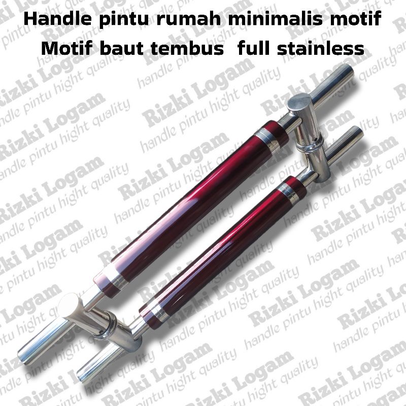 handle pintu rumah baut tembus tarikan pintu kaca gagang pintu baut tembus
