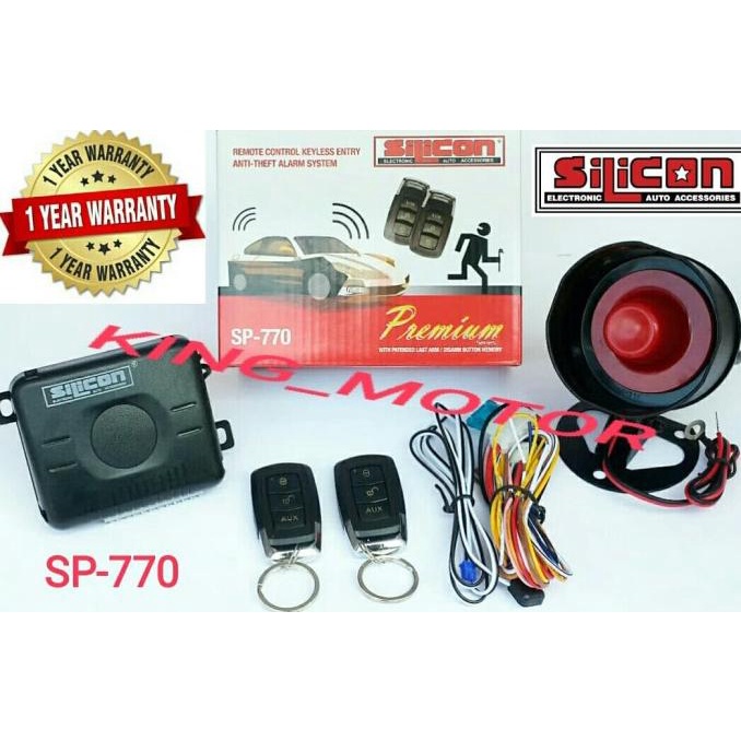 ALARM MOBIL SILICON ULT-130 / ULT-150 / SP-660 / SP-770 / SP-880