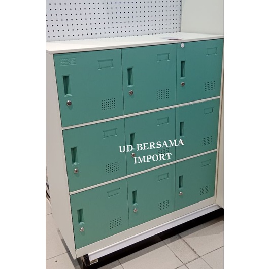 KRISBOW MASTERSPACE Locker 9 Pintu/Loker/Lemari Kecil/Locker Karyawan Original