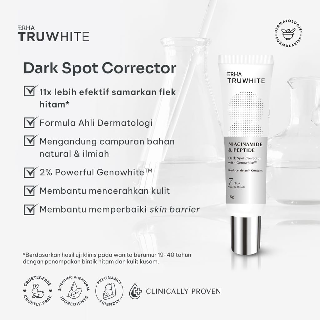 ERHA Truwhite Niacinamide &amp; Peptide Dark Spot Corrector 15g