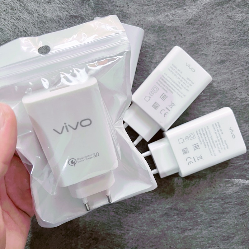 VIVO|3078-X27 CHARGER CASAN MICRO-USB &amp; TYPE-C VIVO X27 NEX / X60 / Y17 MICRO-USB / S1 PRO TYPE-C FAST CHARGING